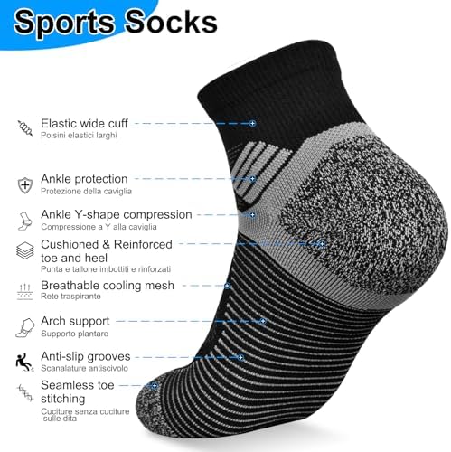 Vue 2 de Chaussettes De Randonnee Hommes