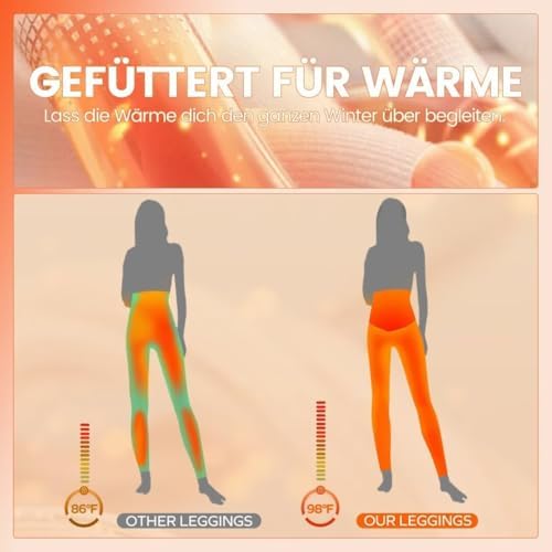 Vue 4 de Legging De Grossesse Thermique