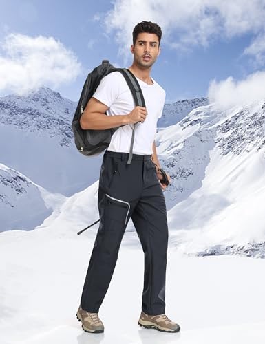 Vue 6 de Pantalon Randonnee Homme Softshell
