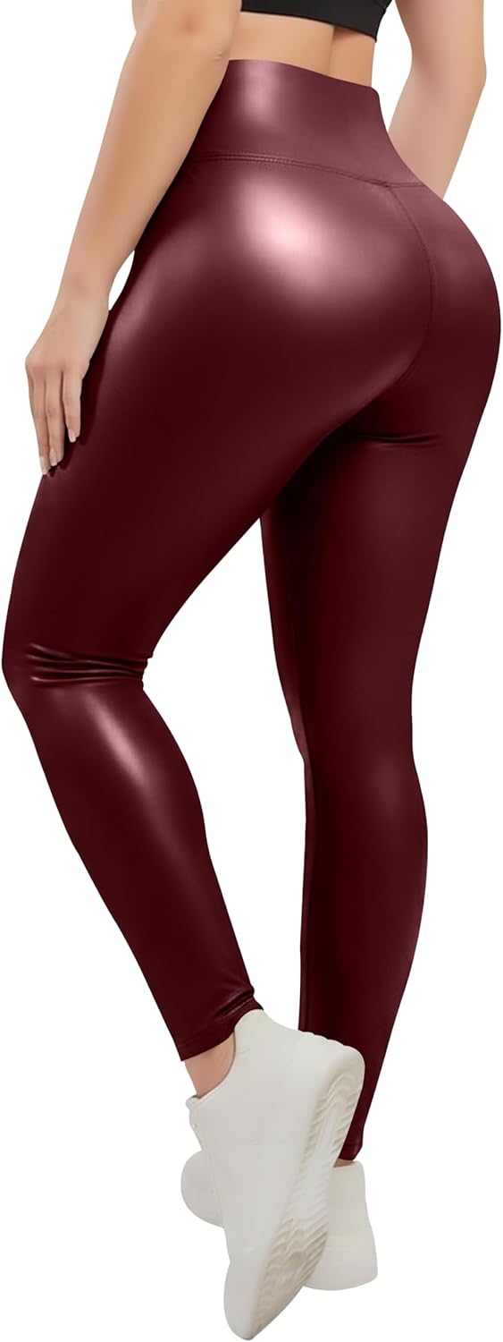 Legging En Similicuir Doux