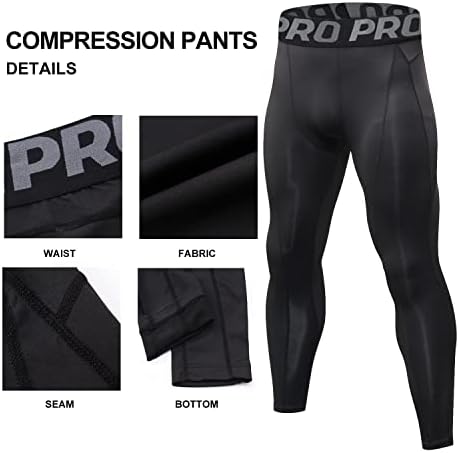 Vue 4 de Lot De Leggings Compression