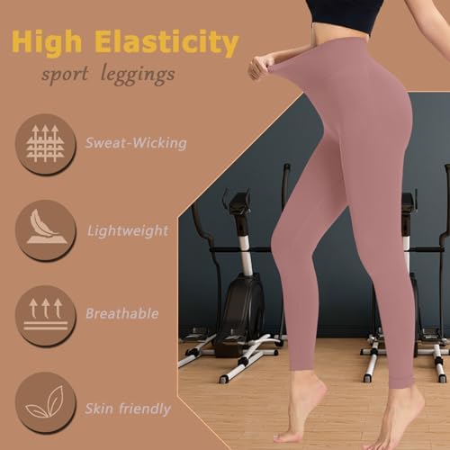 Vue 3 de Legging Sport Femme Anti