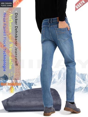Vue 3 de Pantalon Homme Hiver Chaud