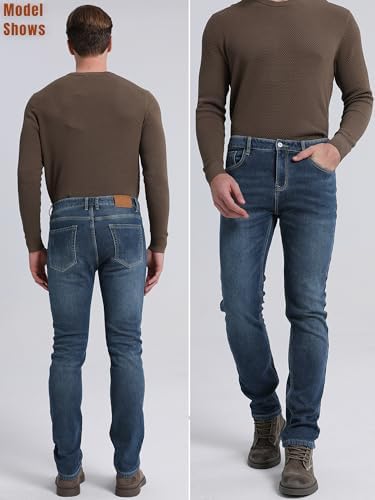 Vue 4 de Jean Thermique Slim Fit