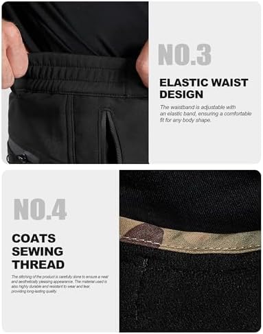 Vue 6 de Pantalon Ski Homme Pantalon