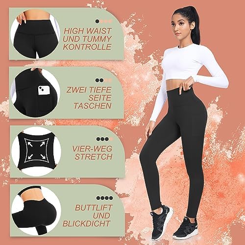 Vue 4 de Leggings Femme Hiver Chaud