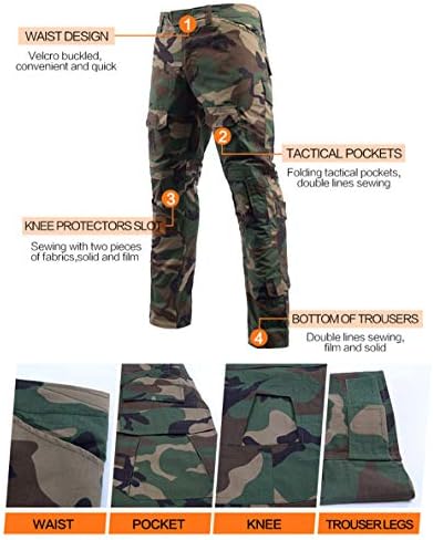 Vue 3 de Treillis Militaire Homme Chemise
