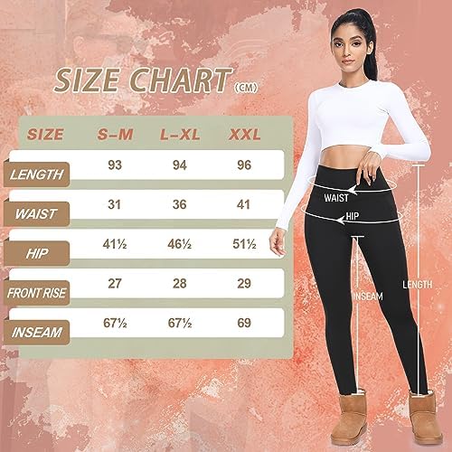 Vue 6 de Leggings Femme Hiver Chaud
