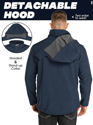 Vue 2 de Veste Softshell Pour Hommes