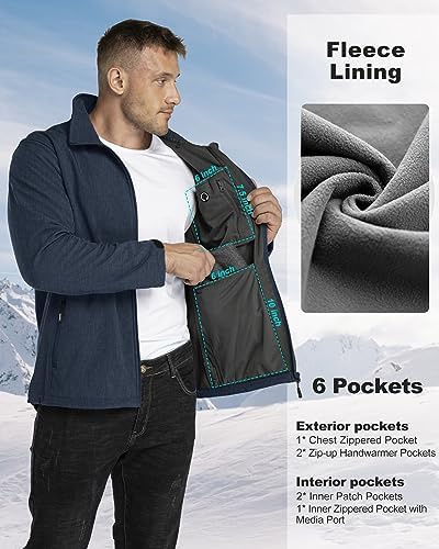 Vue 4 de Veste Softshell Pour Hommes