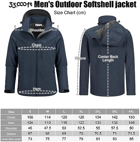 Vue 6 de Veste Softshell Pour Hommes