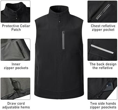 Vue 6 de Gilet Sans Manche Homme
