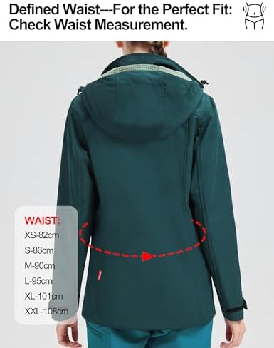 Vue 6 de Veste Softshell Femme Chaud