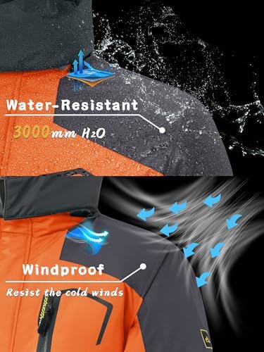 Vue 4 de Vestes Polaires Impermeables Pour