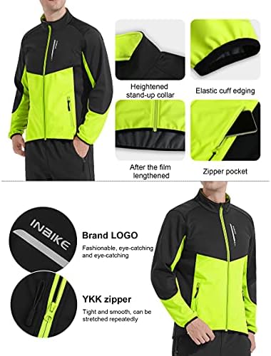 Vue 4 de Veste Cyclisme Homme Hiver
