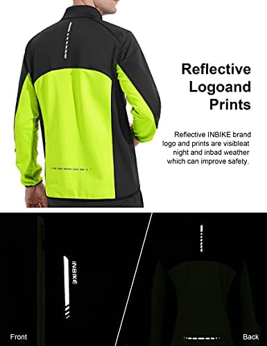 Vue 5 de Veste Cyclisme Homme Hiver