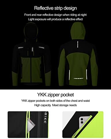 Vue 4 de Veste Vtt Homme Hiver