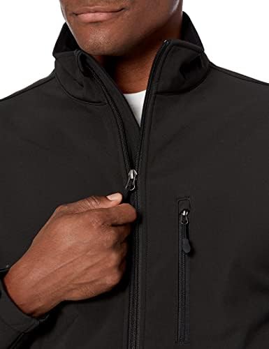 Vue 4 de Veste Softshell Impermeable Homme