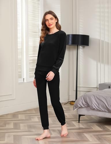 Vue 5 de Pyjama Velours Femme Hiver