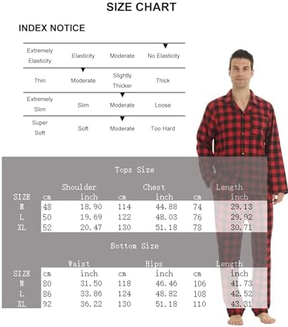 Vue 7 de Pyjama Homme Hiver Chaud