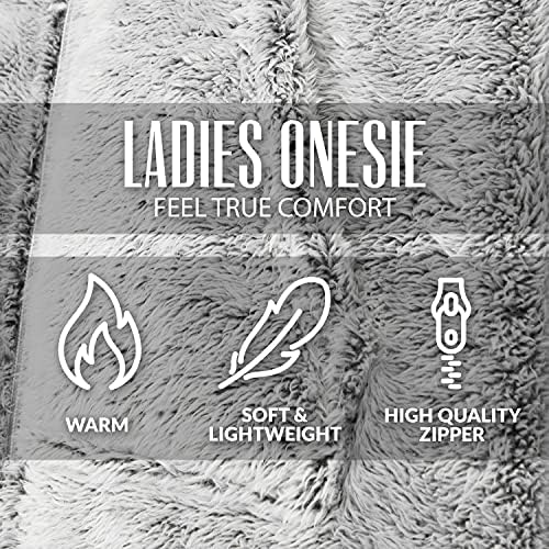 Vue 3 de Combinaison Pyjama Femme Grenouillere
