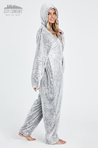Vue 5 de Combinaison Pyjama Femme Grenouillere