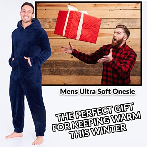 Vue 3 de Combinaison Pyjama Homme Grenouillere