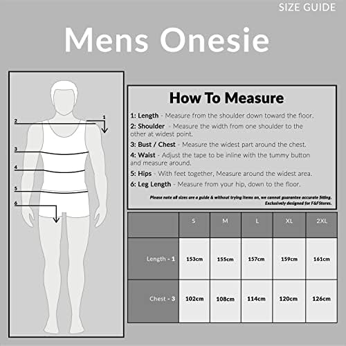 Vue 6 de Combinaison Pyjama Homme Grenouillere