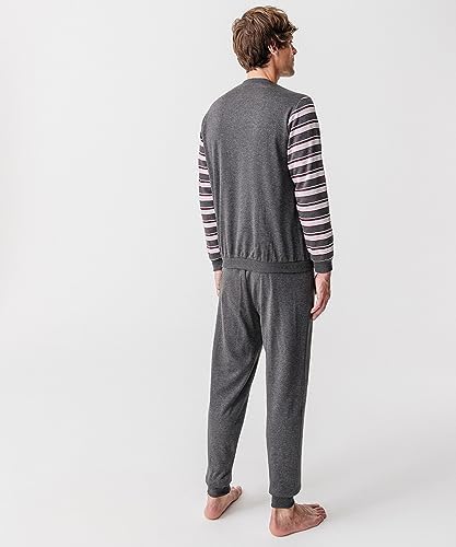 Vue 3 de Pyjama Thermolactyl En Molleton