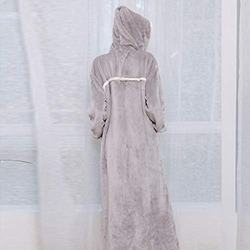 Vue 4 de Peignoir Femme Polaire