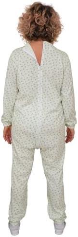Vue 3 de Pyjama Sanitaire Col Rond