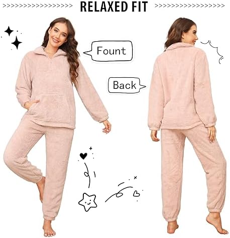 Vue 2 de Pyjama Femme Hiver Pilou