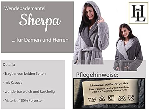 Vue 4 de Peignoir Sherpa Wende Pour
