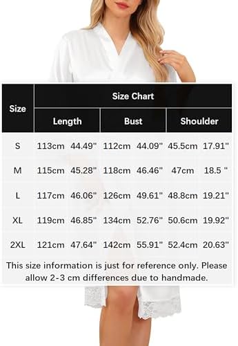 Vue 6 de Peignoir Satin Femme Robes