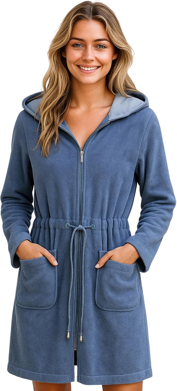 Peignoir Femme Fermeture Eclair