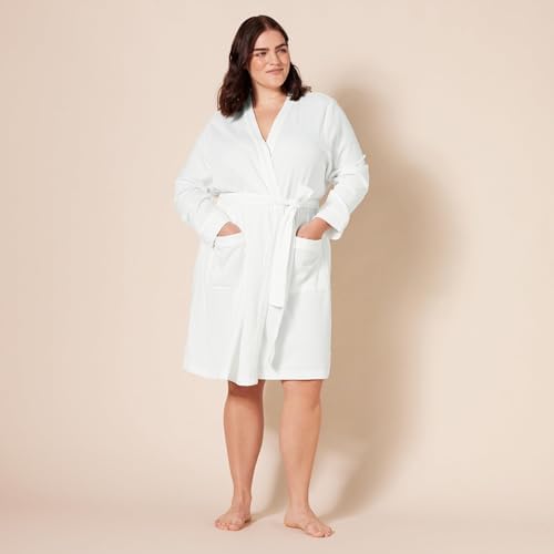 Vue 6 de Peignoir Long En Tissu