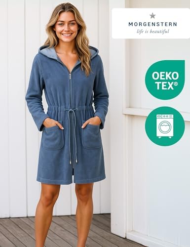 Vue 6 de Peignoir Femme Fermeture Eclair