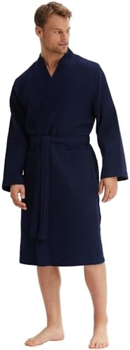 Vue 3 de Peignoir Homme Leger Nid