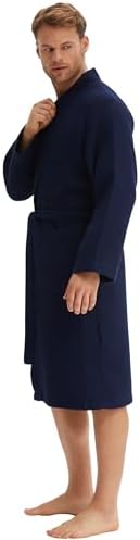 Vue 4 de Peignoir Homme Leger Nid