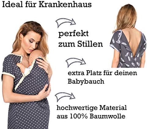 Vue 5 de En Maternite Robe Chemisematernite