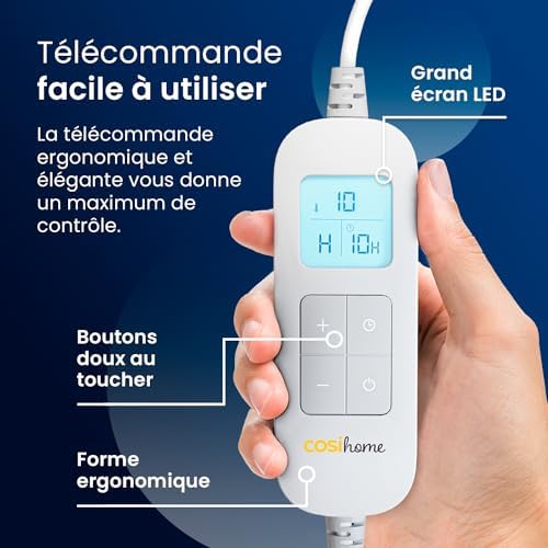 Vue 4 de Cosi Home Couverture Chauffante
