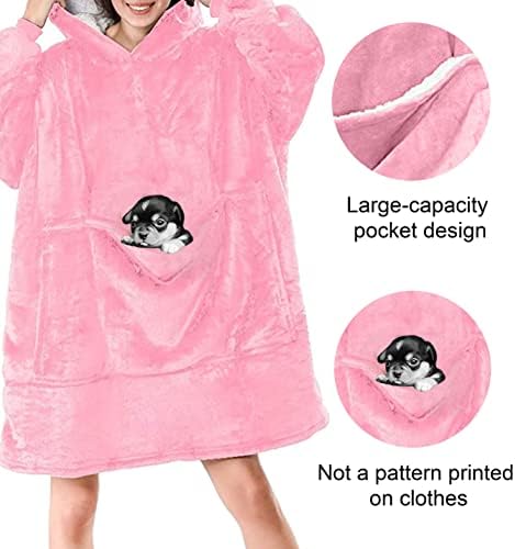 Vue 2 de Sherpa Robe Couverture Chaud