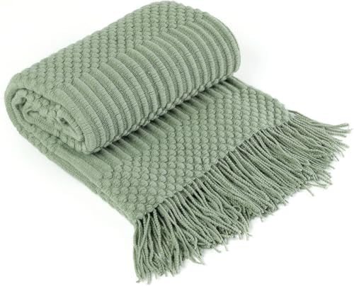 Vue 7 de Blagic Couverture Tricotee Pour