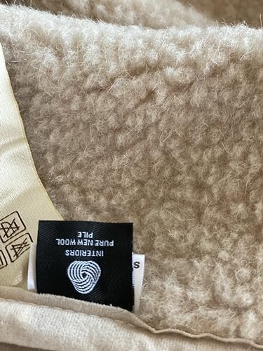 Vue 3 de Merinos Couvertureplaid Laine Merinos