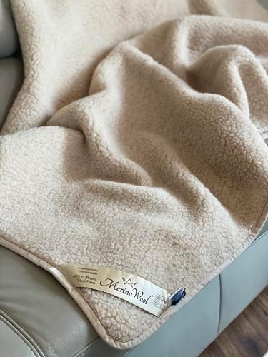 Vue 4 de Merinos Couvertureplaid Laine Merinos