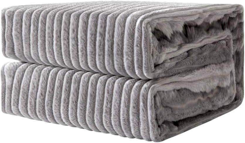 Miulee Couverture Plaid Flanelle