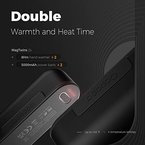 Vue 3 de Ocoopa Chauffe Main Rechargeable