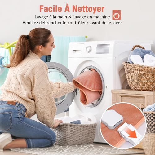 Vue 6 de Mycarbon Coussin Chauffant Electrique