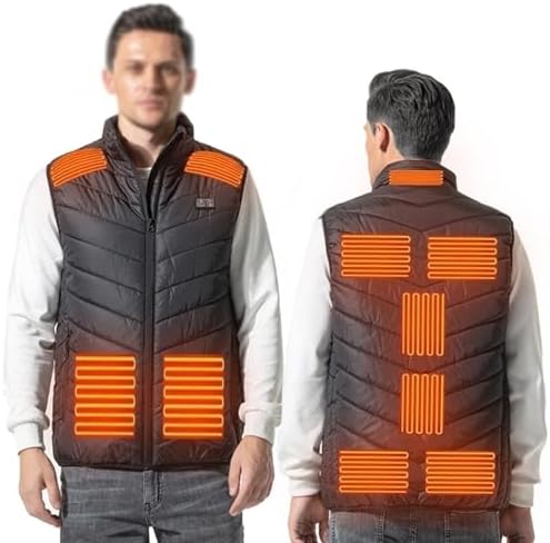 Vue 2 de Gilet Chauffant Electrique Unisexe