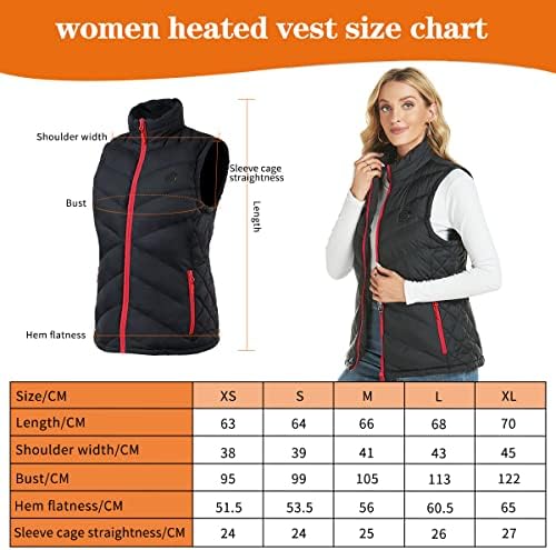 Vue 2 de Gilet Chauffant Pour Femme